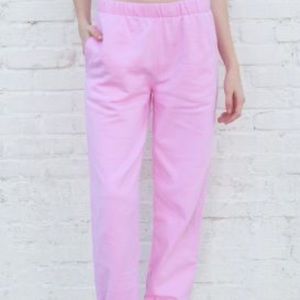Pink brandy Melville sweatpants
